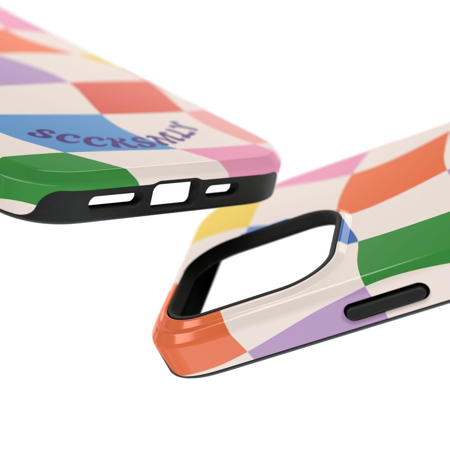 Checker Flicker Phone Case "IOS or Apple"