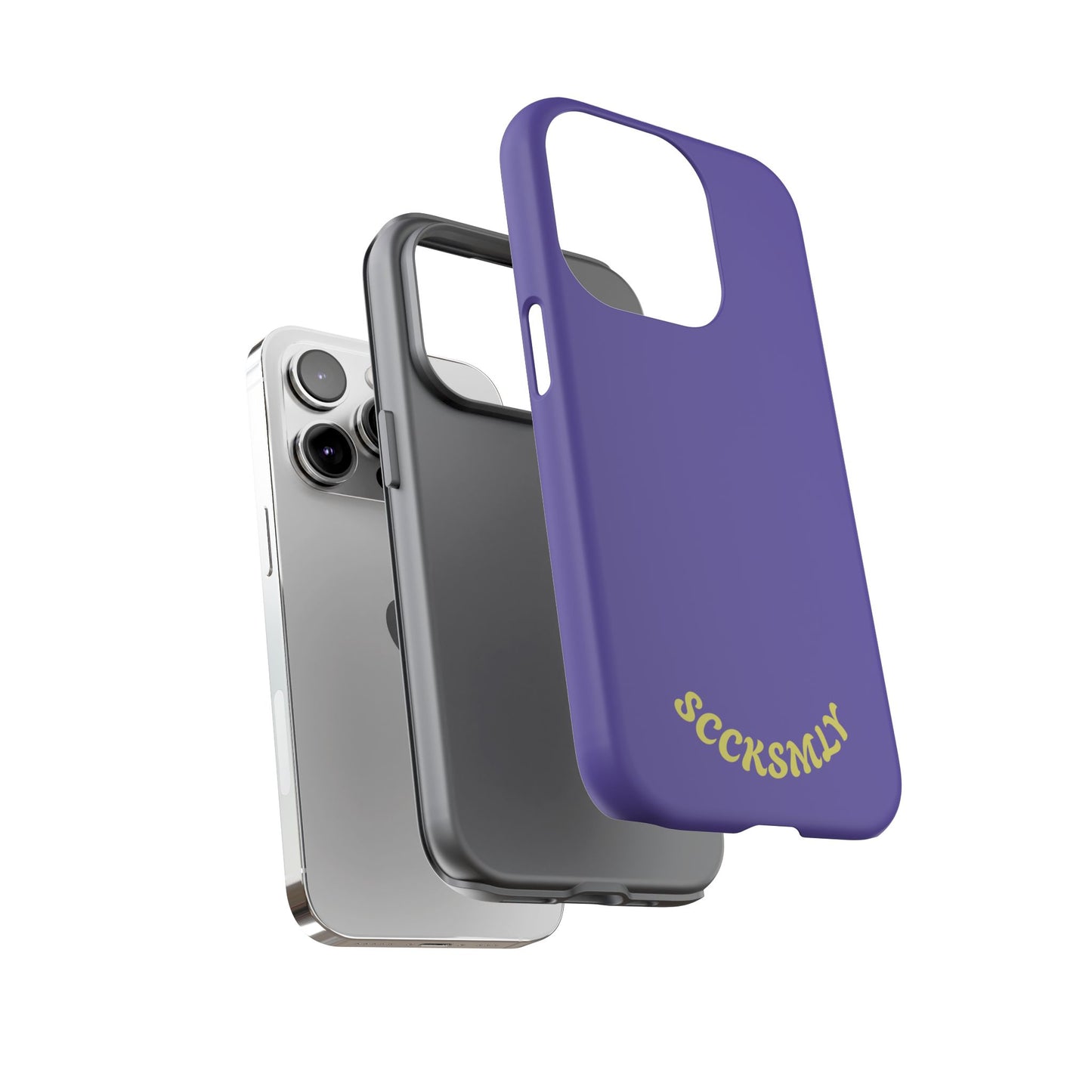 SOLID Dreamy Dusk Purple Tough Case for Apple