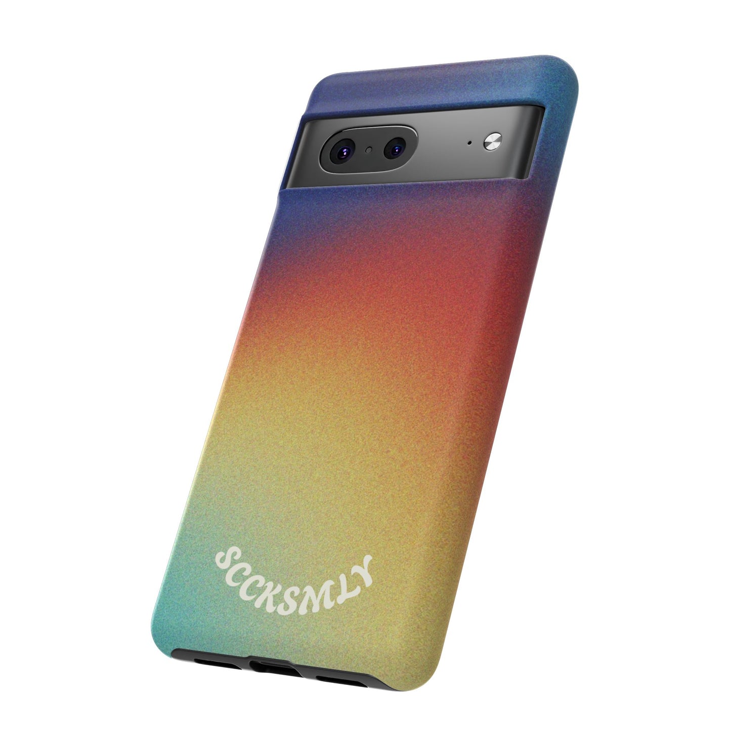 Faded Sunset Aura Tough Phone Case for Google Pixel