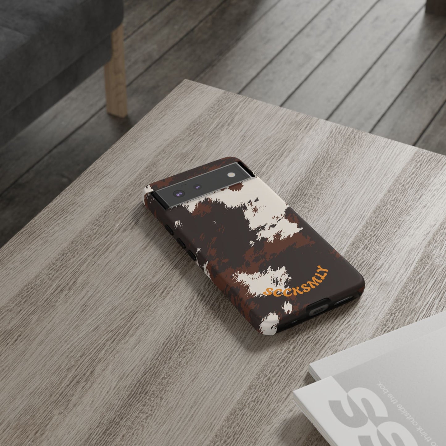 Sooo Cowboy Orange Tough Phone Case for Google
