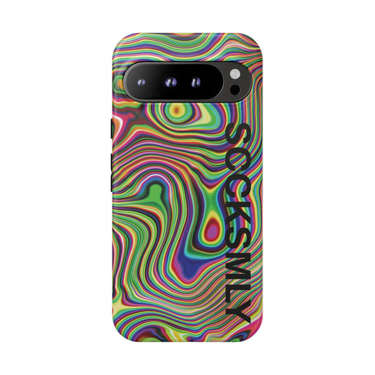 Acid Swirl Phone Case for Google Pixel