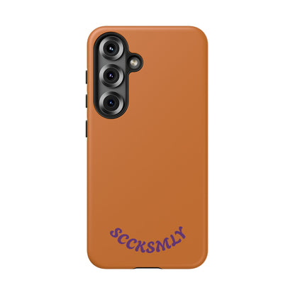 SOLID Burned Plum Tough Case for Samsung