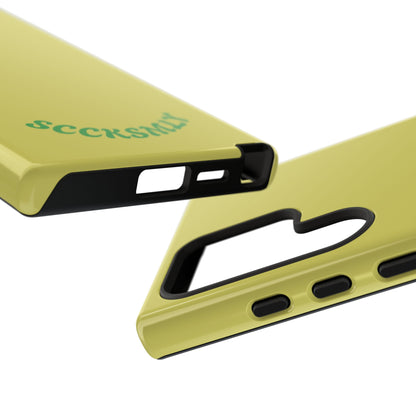 SOLID Lemon Pop Tough Case for Samsung