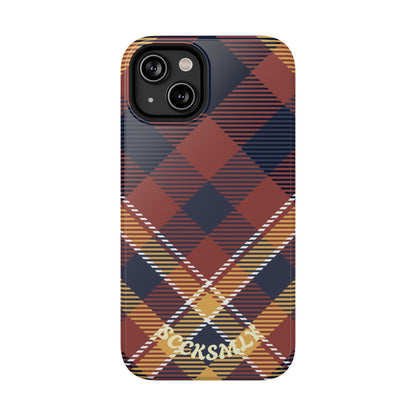 Harvest Tartan Phone Case for Apple