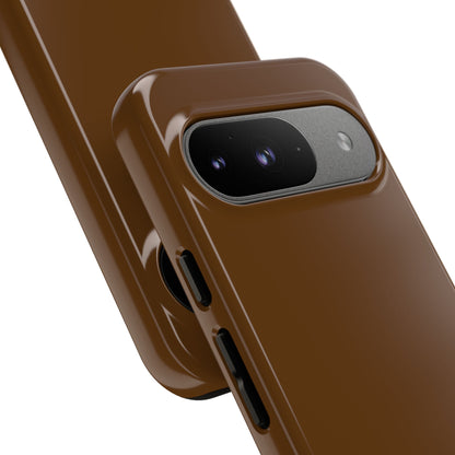 SOLID Chocolate Coco Tough Case for Google Pixel
