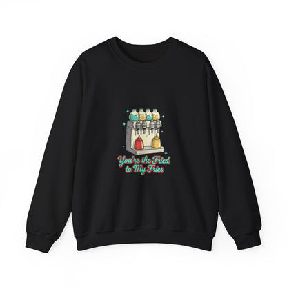 Soda Fountain Dispenser Sweatshirt | retro diner shirt, pantry label art
