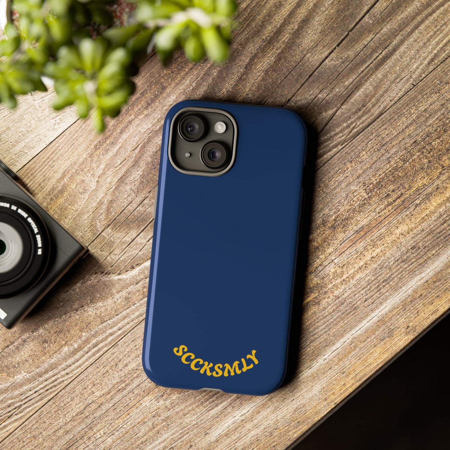 SOLID Cobalt Haze Tough Case for Apple