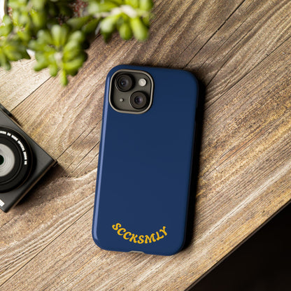 SOLID Cobalt Haze Tough Case for Apple