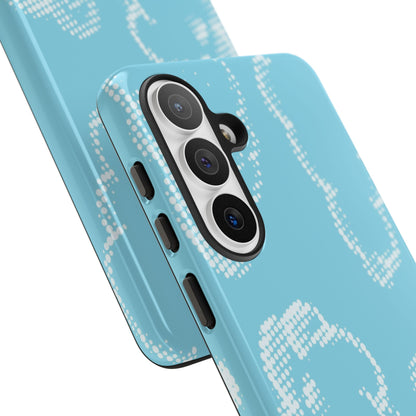 Comic Dot Sky Tough Phone Case for Samsung