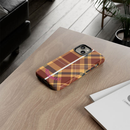 Autumn Plaid Phone Case for Apple