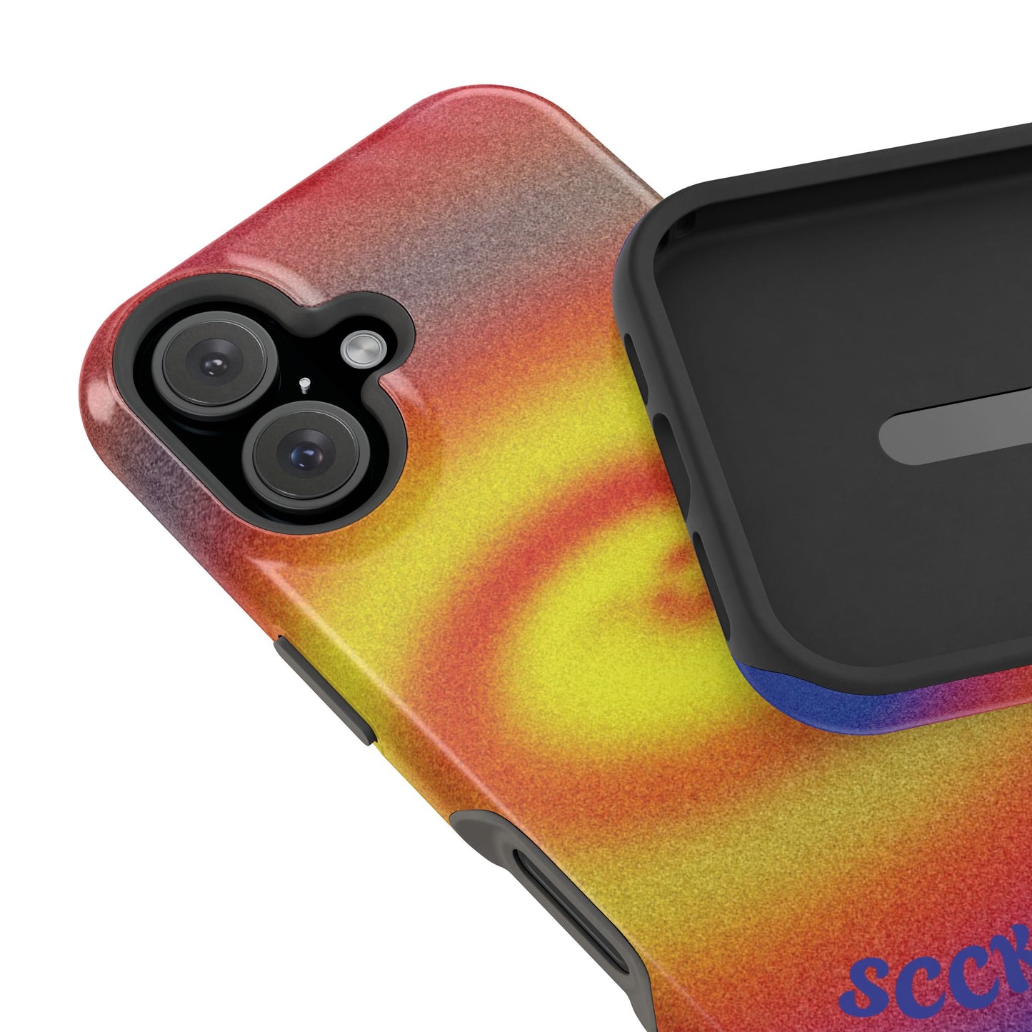 Toxic Spiral Tough Phone Case for Apple