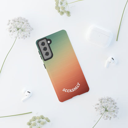 Warm Ombré Tough Phone Case for Samsung