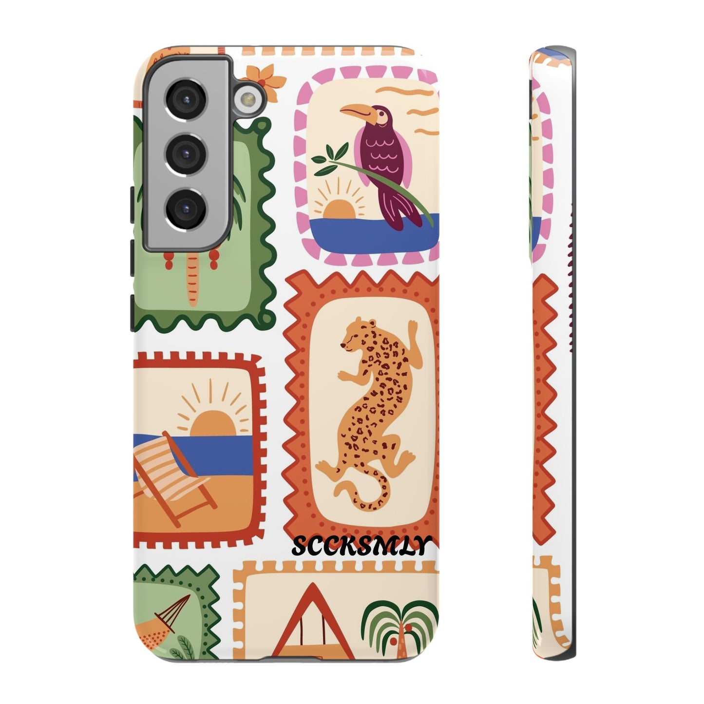Tropical Print Phone Case for Samsung