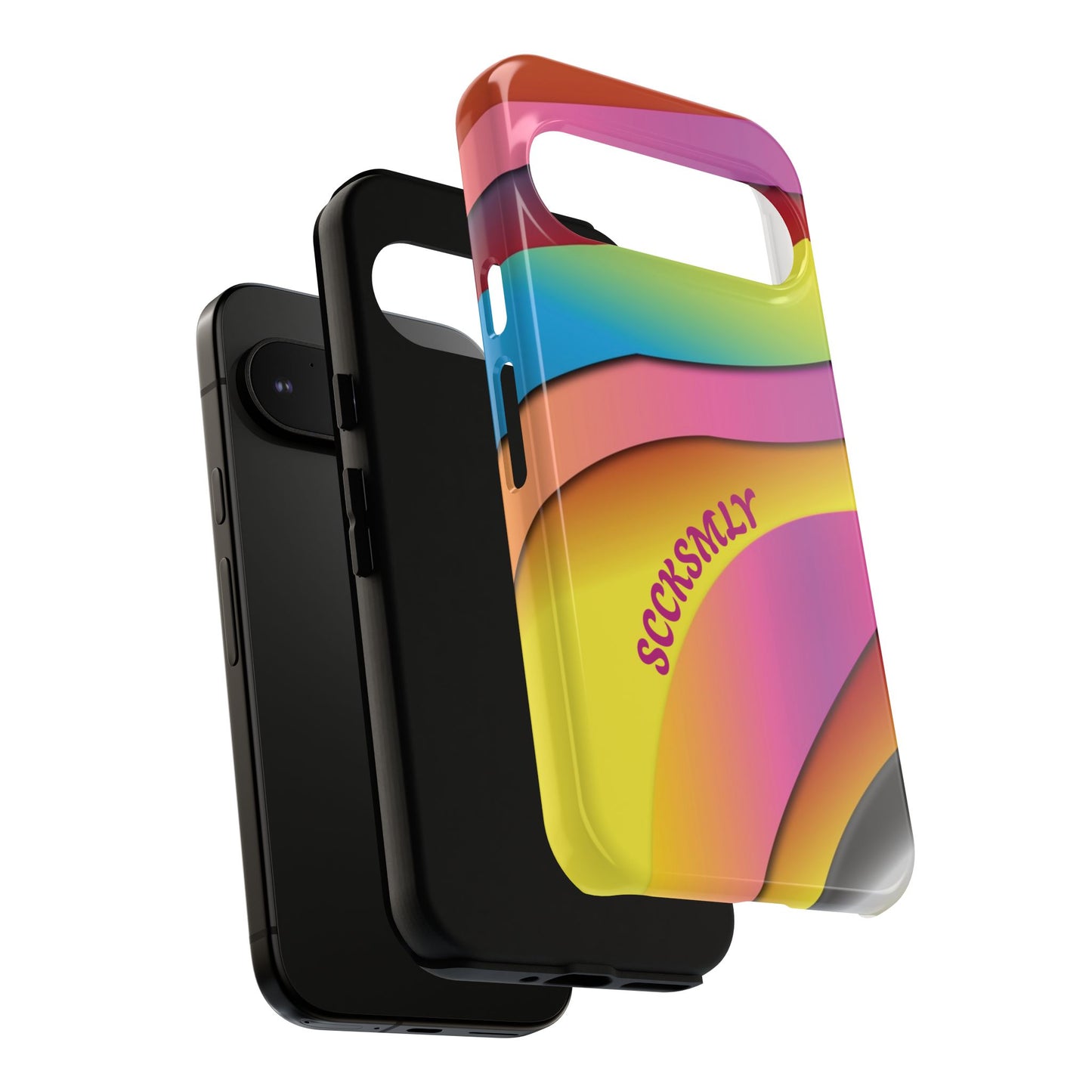 Modern Retro Rainbow Phone Case for Google Pixel