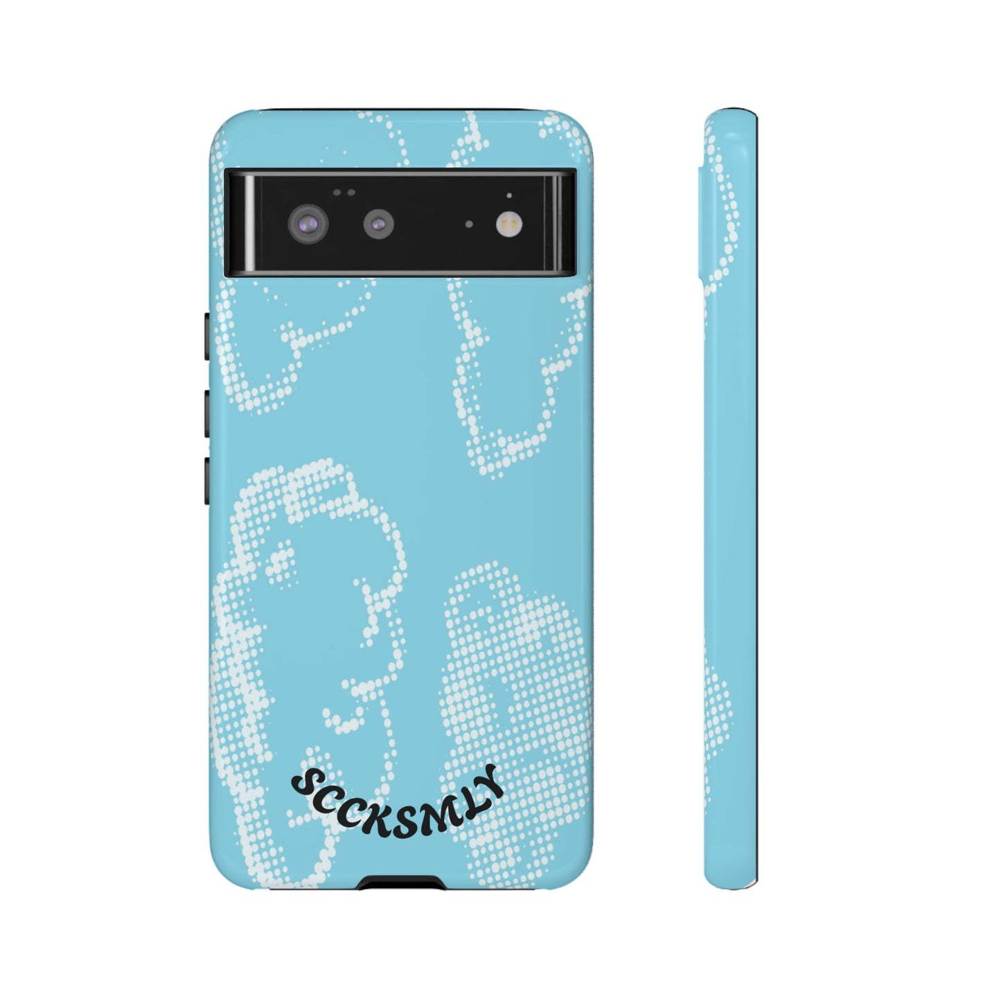 Comic Dot Sky Tough Phone Case for Google Pixel