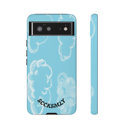 Comic Dot Sky Tough Phone Case for Google Pixel