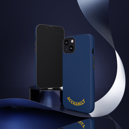 SOLID Cobalt Haze Tough Case for Apple