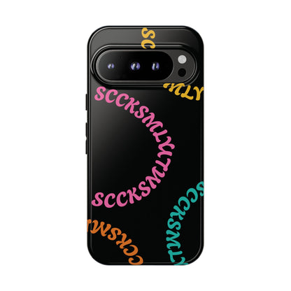 Y2K Wavy Script Tough Case for Google Pixel