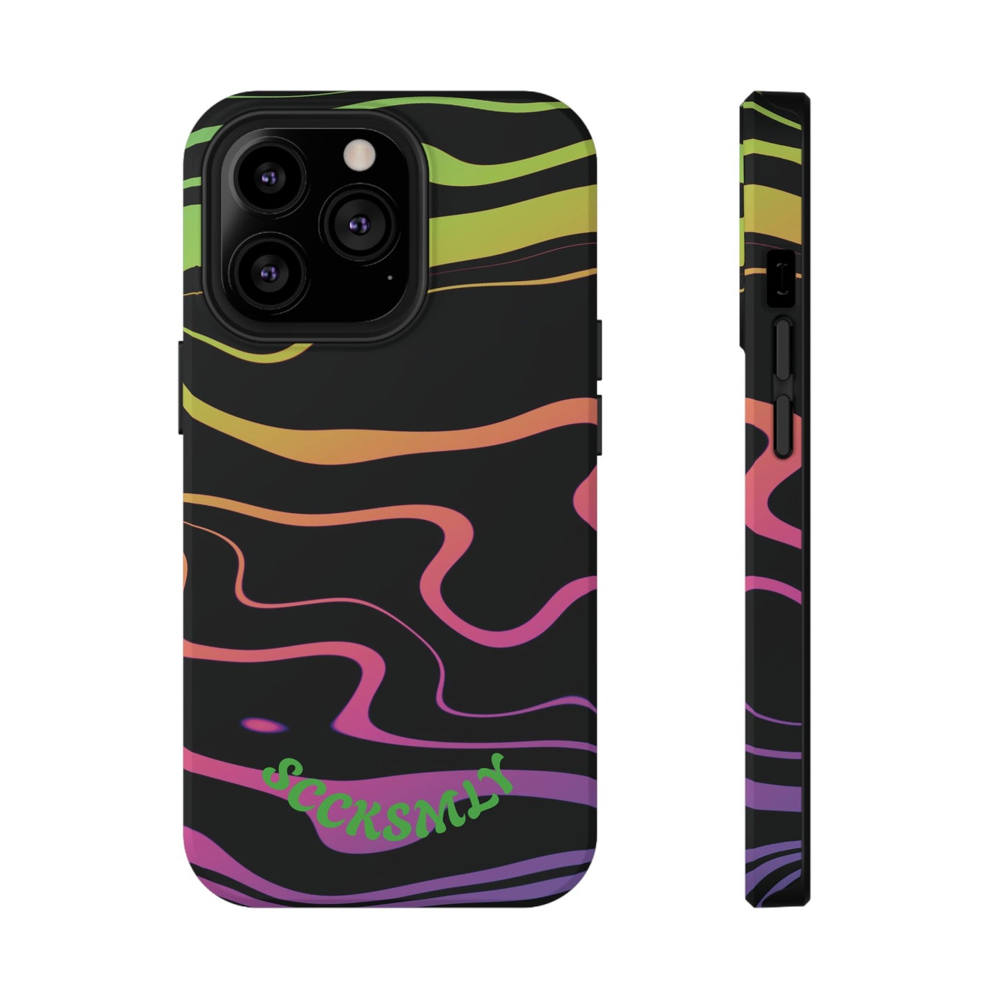 Dark Rainbow Phone Case for Apple
