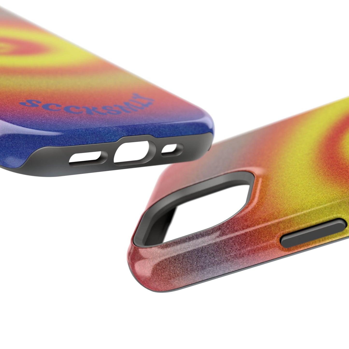Toxic Spiral Tough Phone Case for Apple
