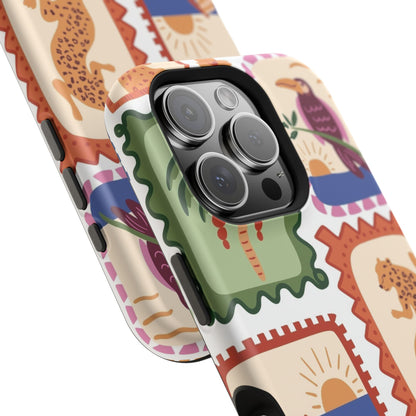 Tropical Print Phone Case for Apple