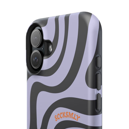 Purple Swirl Phone Case for Apple