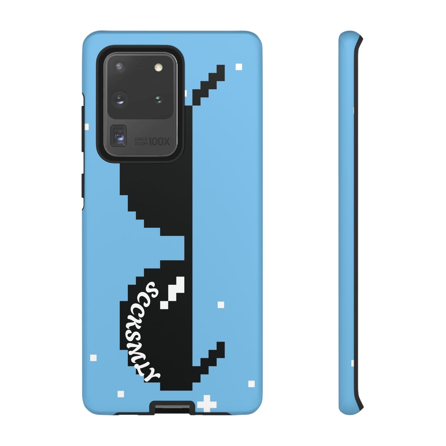Pixel Glass Tough Phone Case for Samsung