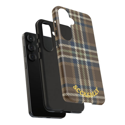 Earth and Sky Plaid Phone Case for Samsung