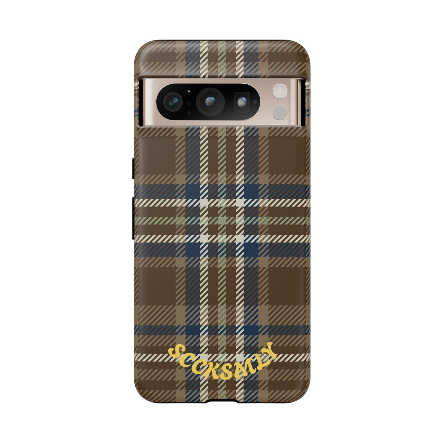 Earth and Sky Plaid Phone Case for Google Pixel
