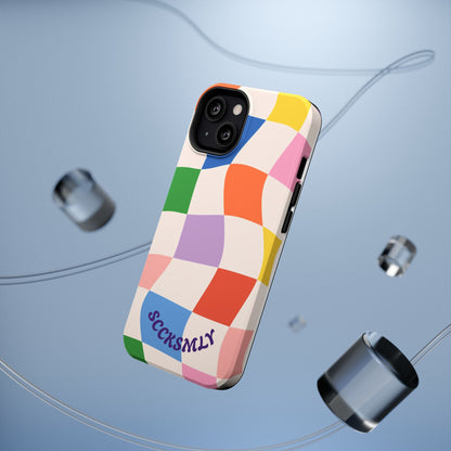 Checker Flicker Phone Case Apple