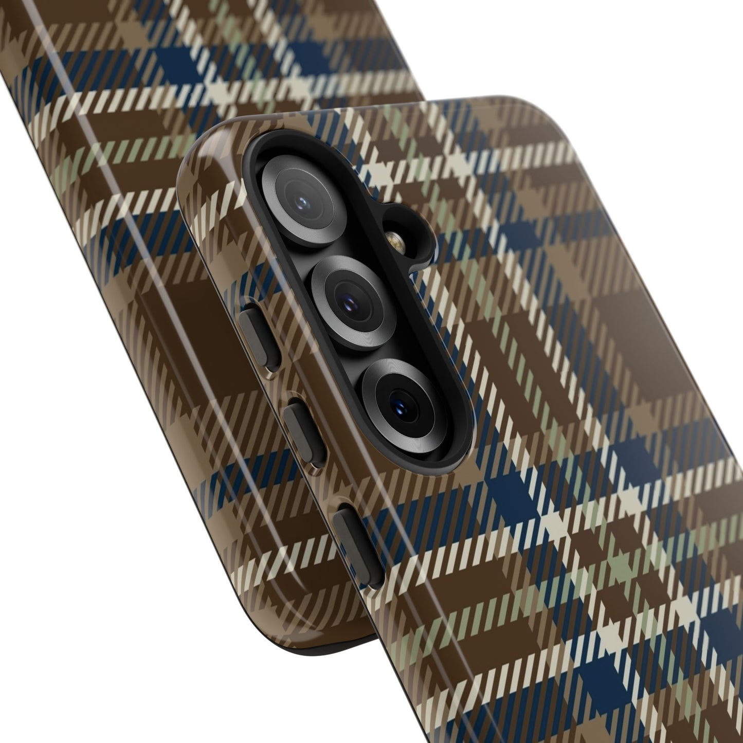 Earth and Sky Plaid Phone Case for Samsung