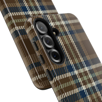Earth and Sky Plaid Phone Case for Samsung