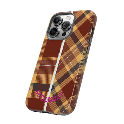 Autumn Plaid Phone Case for Apple
