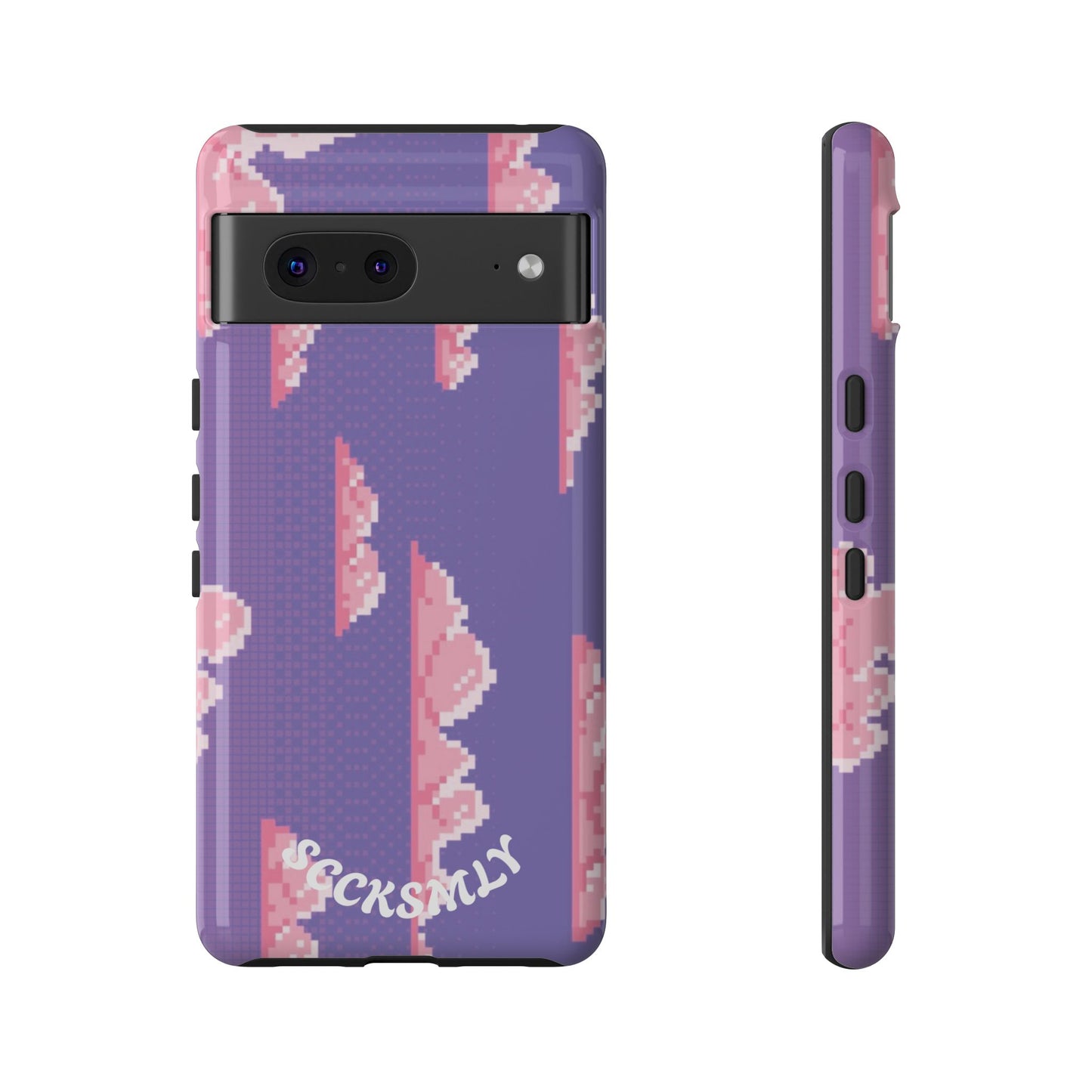 Purple Cotton Candy Sky Tough Phone Case for Google Pixel