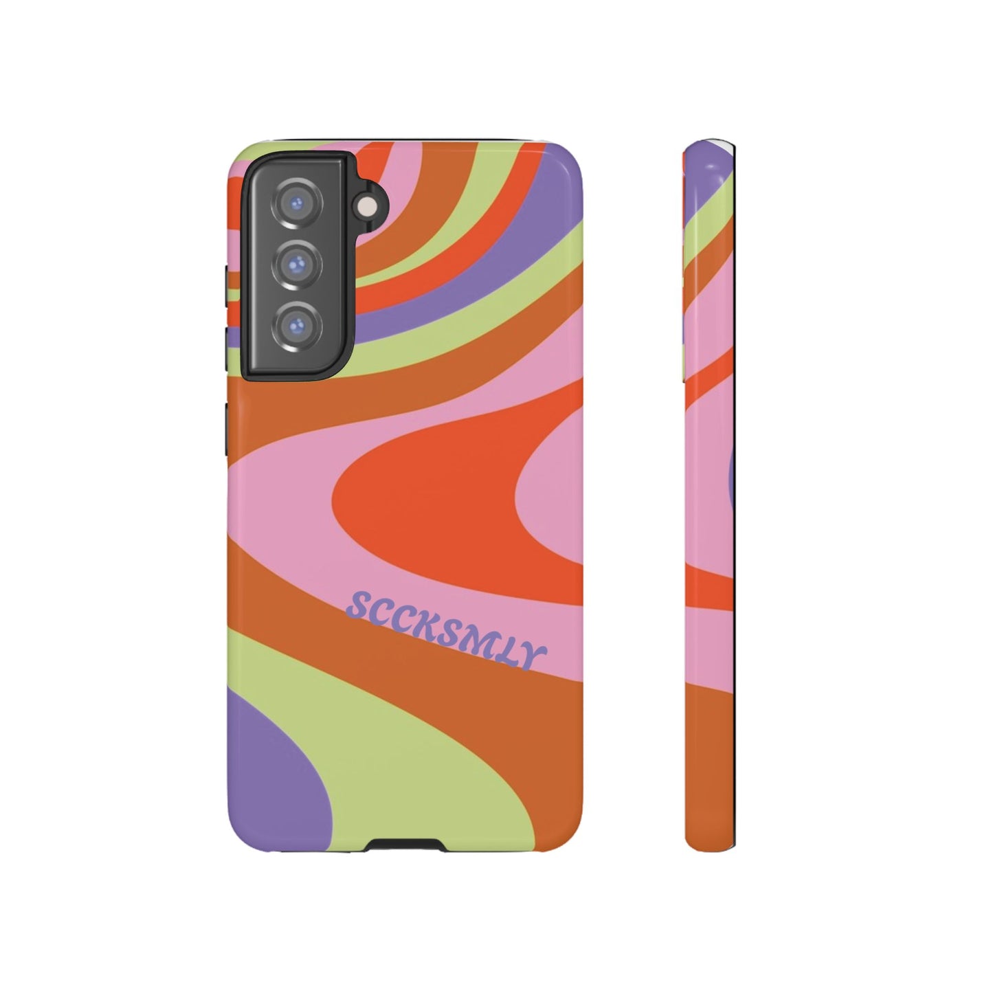 Curvy Swirl Phone Case for Samsung