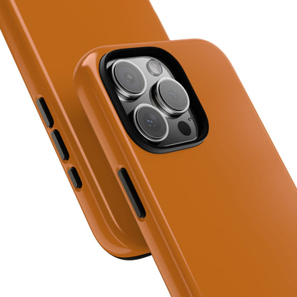 SOLID Terracotta Caoal Tough Case for Apple