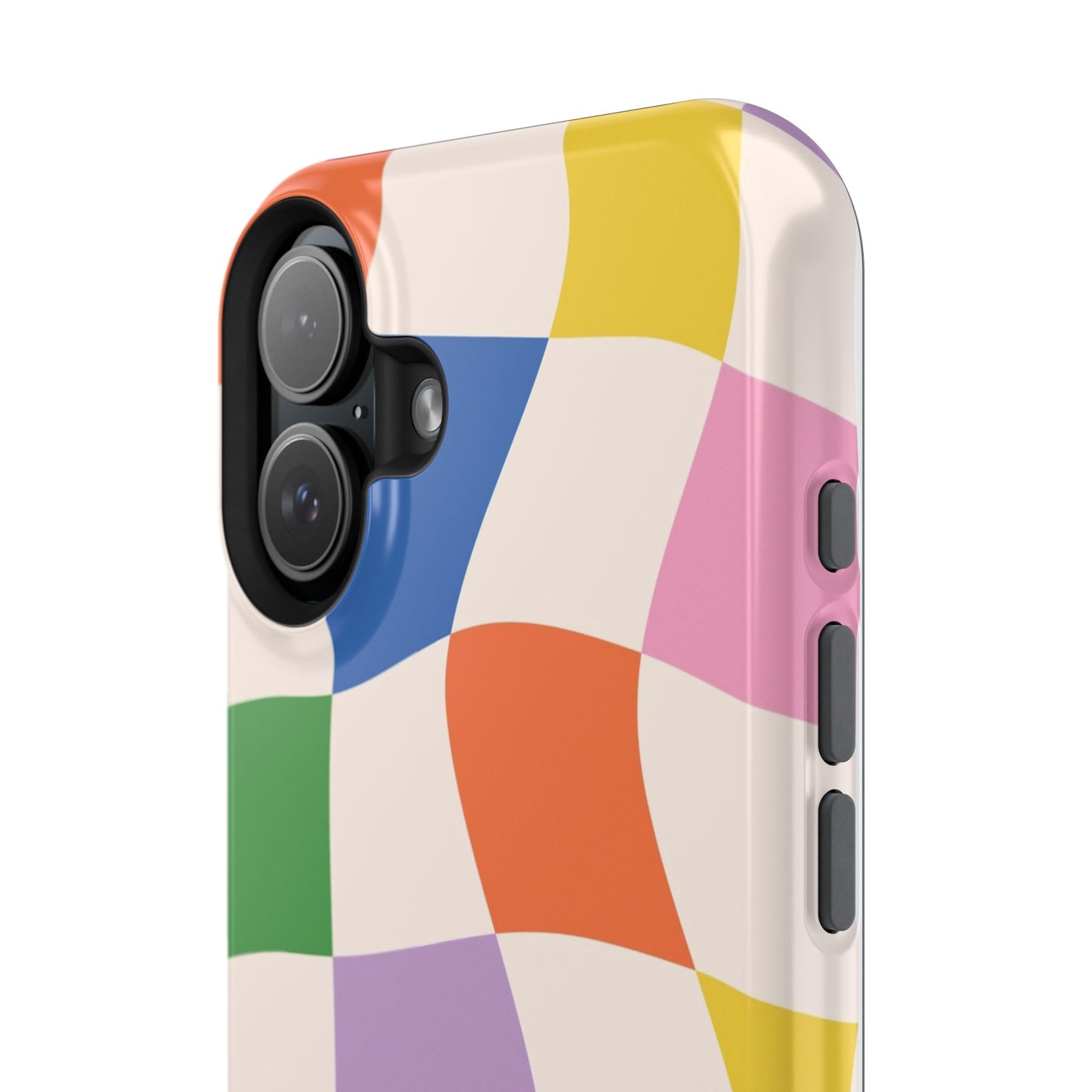 Checker Flicker Phone Case "IOS or Apple"