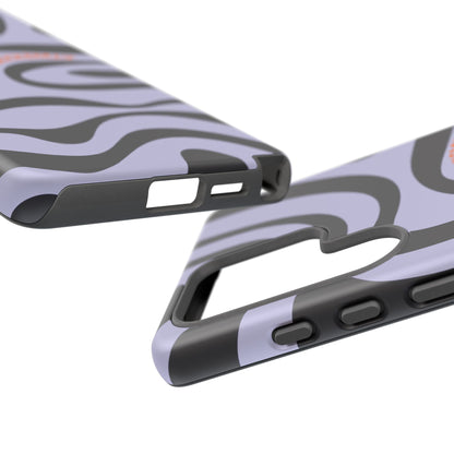 Purple Swirl Phone Case for Samsung