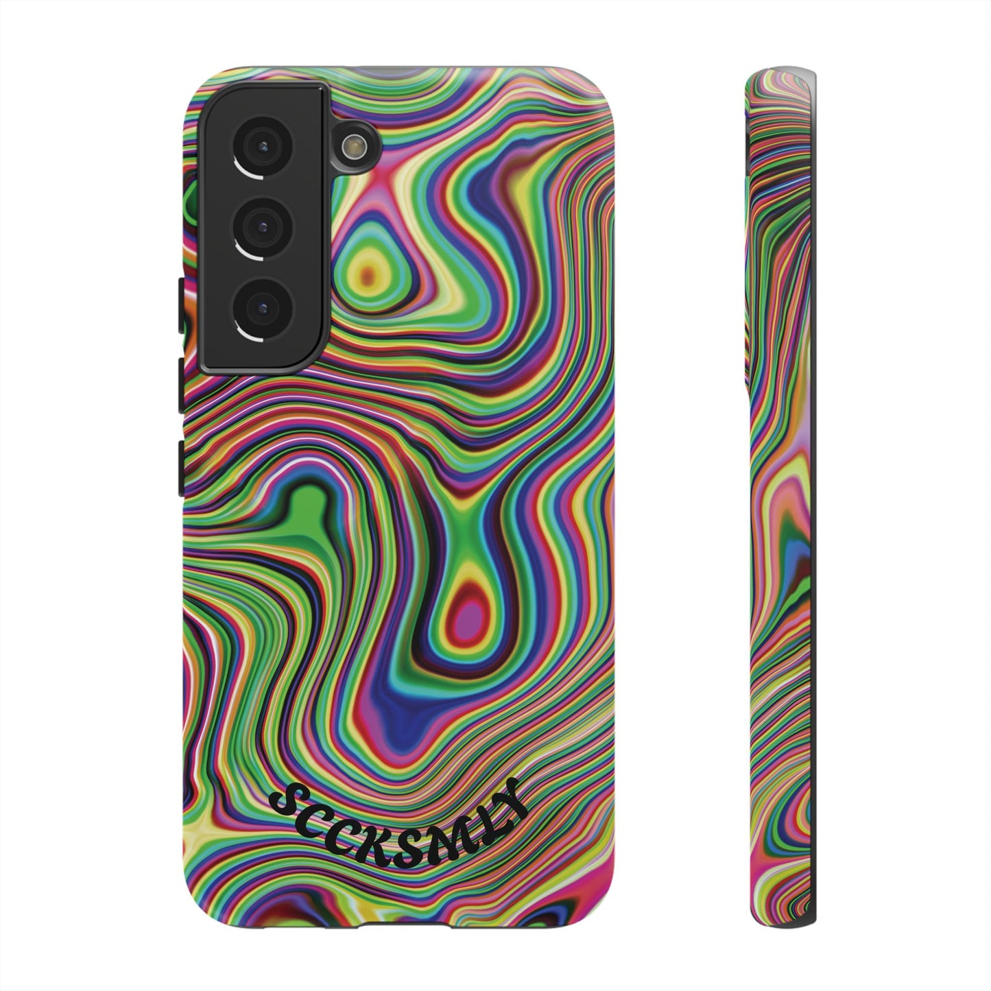 Acid Swirl Phone Case for Samsung