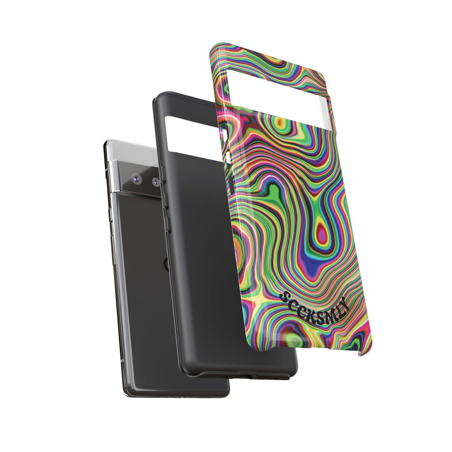 Acid Swirl Phone Case for Google Pixel