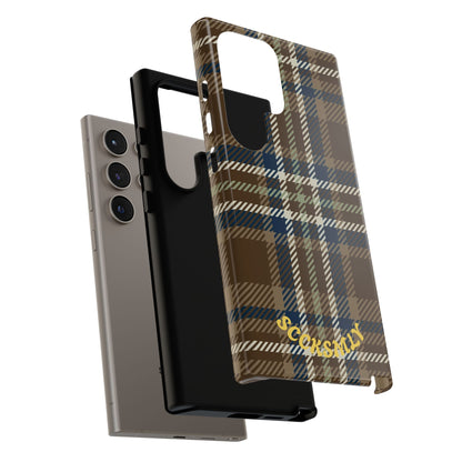 Earth and Sky Plaid Phone Case for Samsung