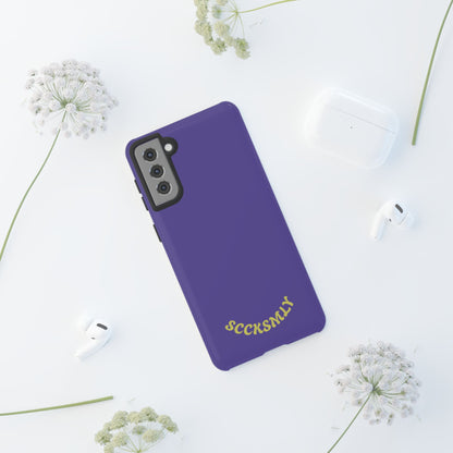 SOLID Dreamy Dusk Purple Tough Case for Samsung