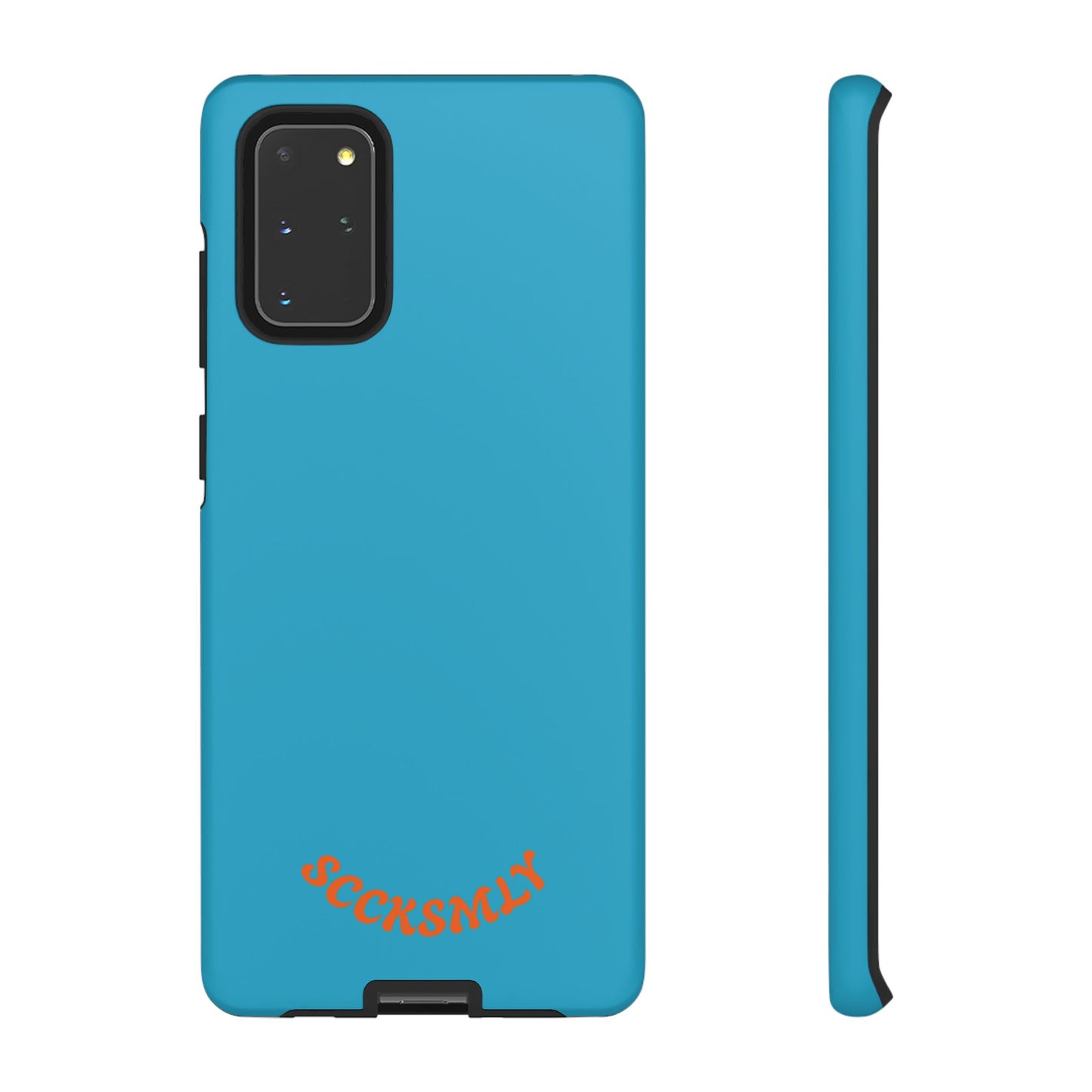 SOLID Blue Spook Tough Case for Samsung