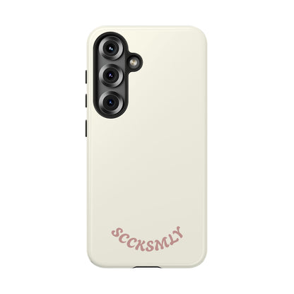 Sweet Oat Milk Tough Phone Case for Samsung