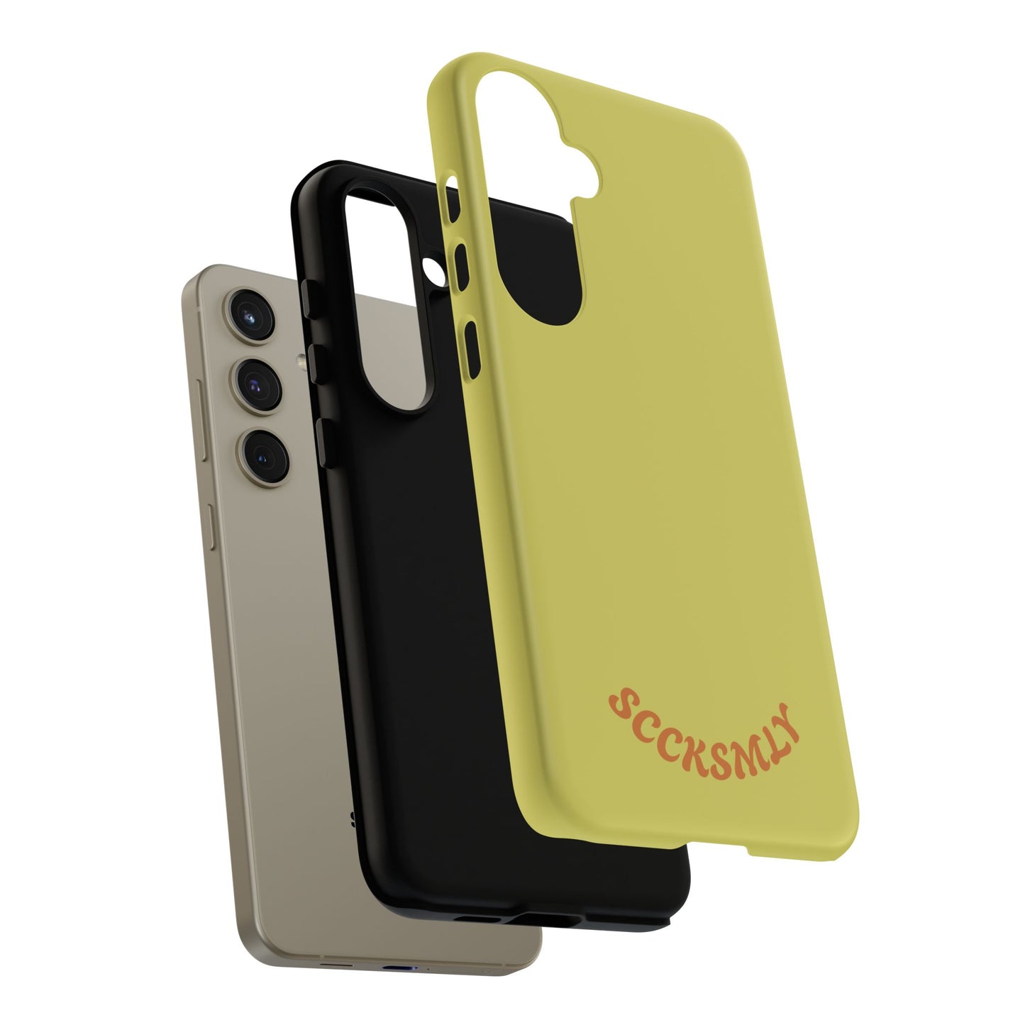 SOLID Lemon Dijon Glaze Tough Case for Samsung