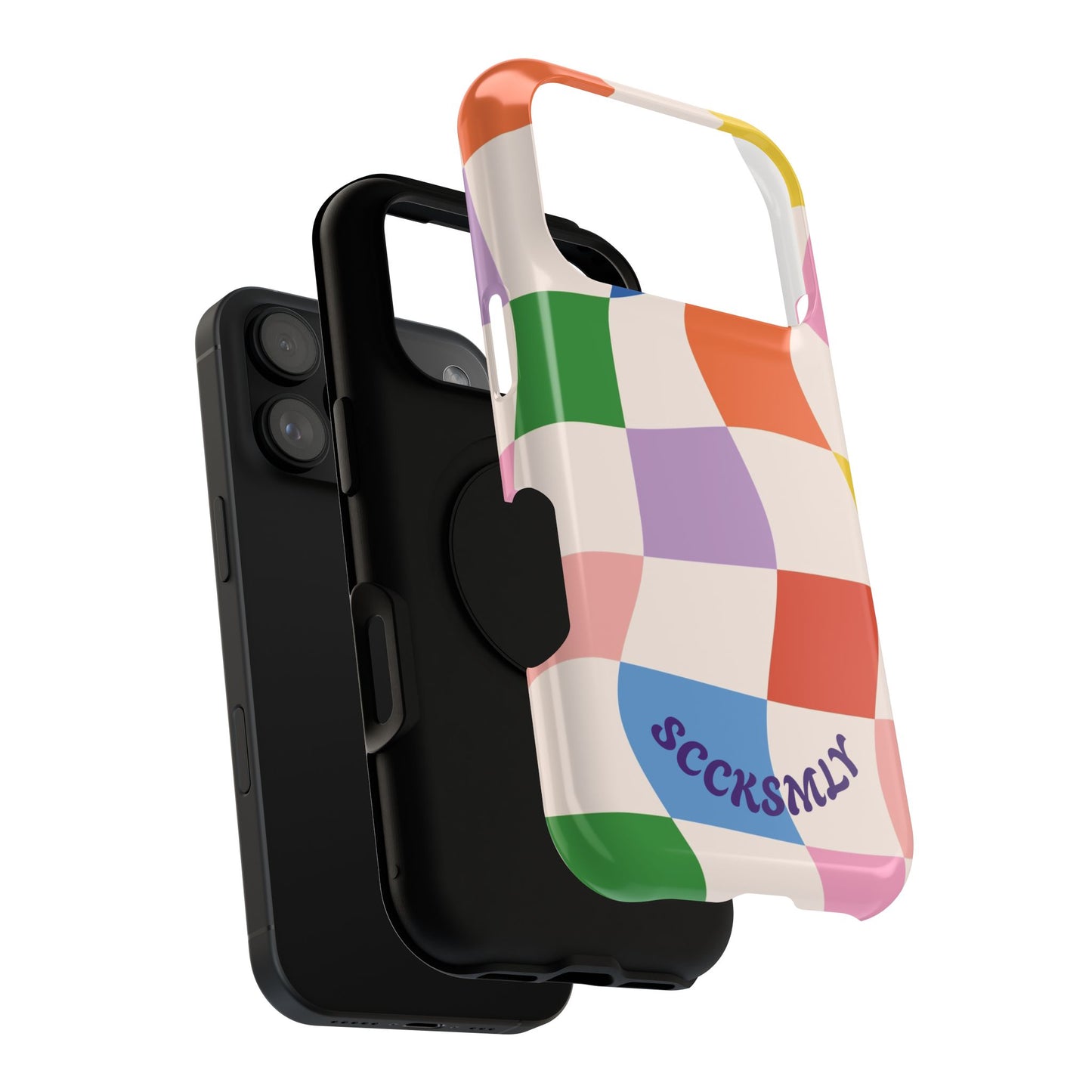 Checker Flicker Phone Case Apple