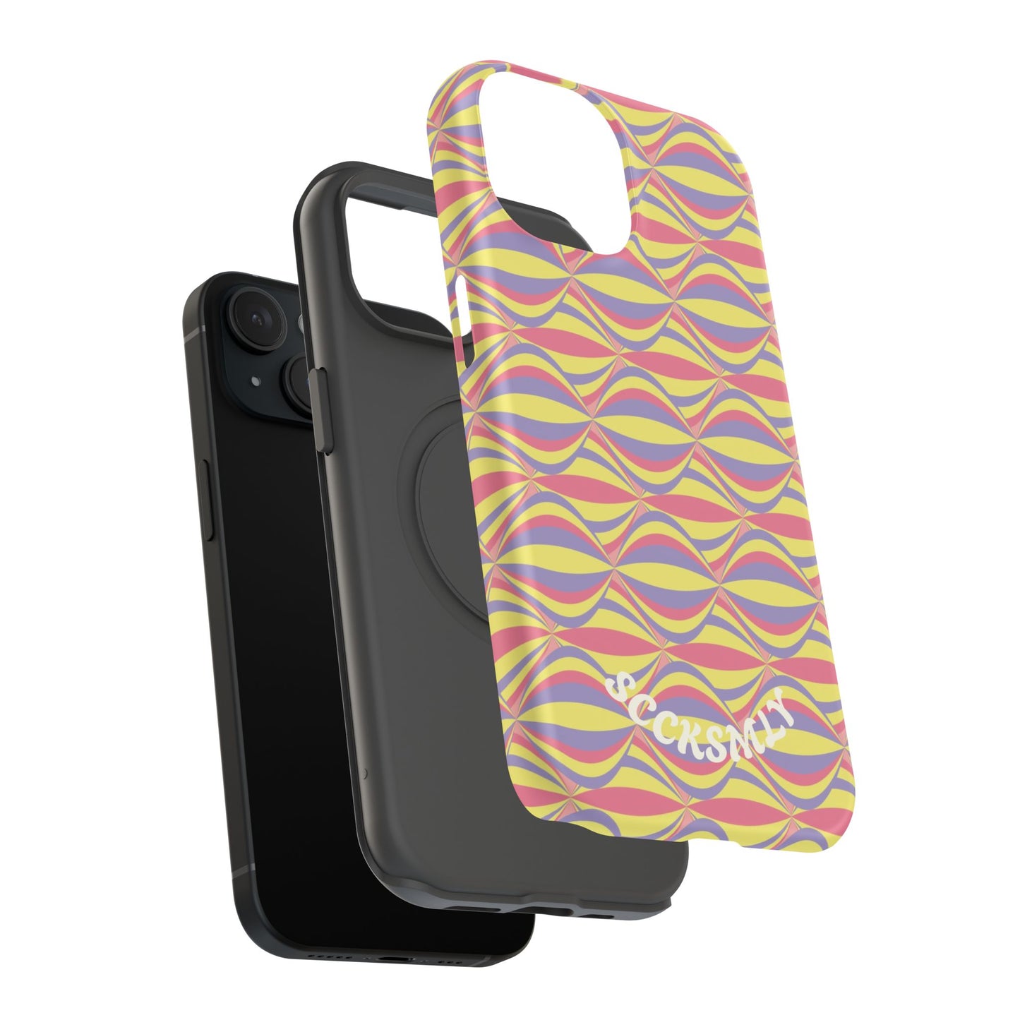 Electric Orbit Tough Phone Case for Apple
