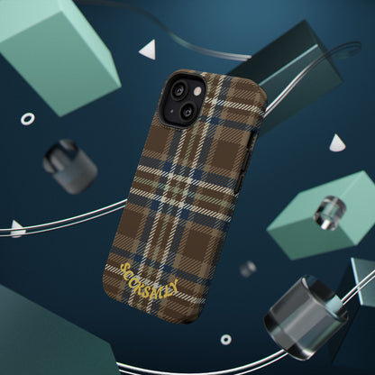 Earth and Sky Plaid Phone Case for Apple