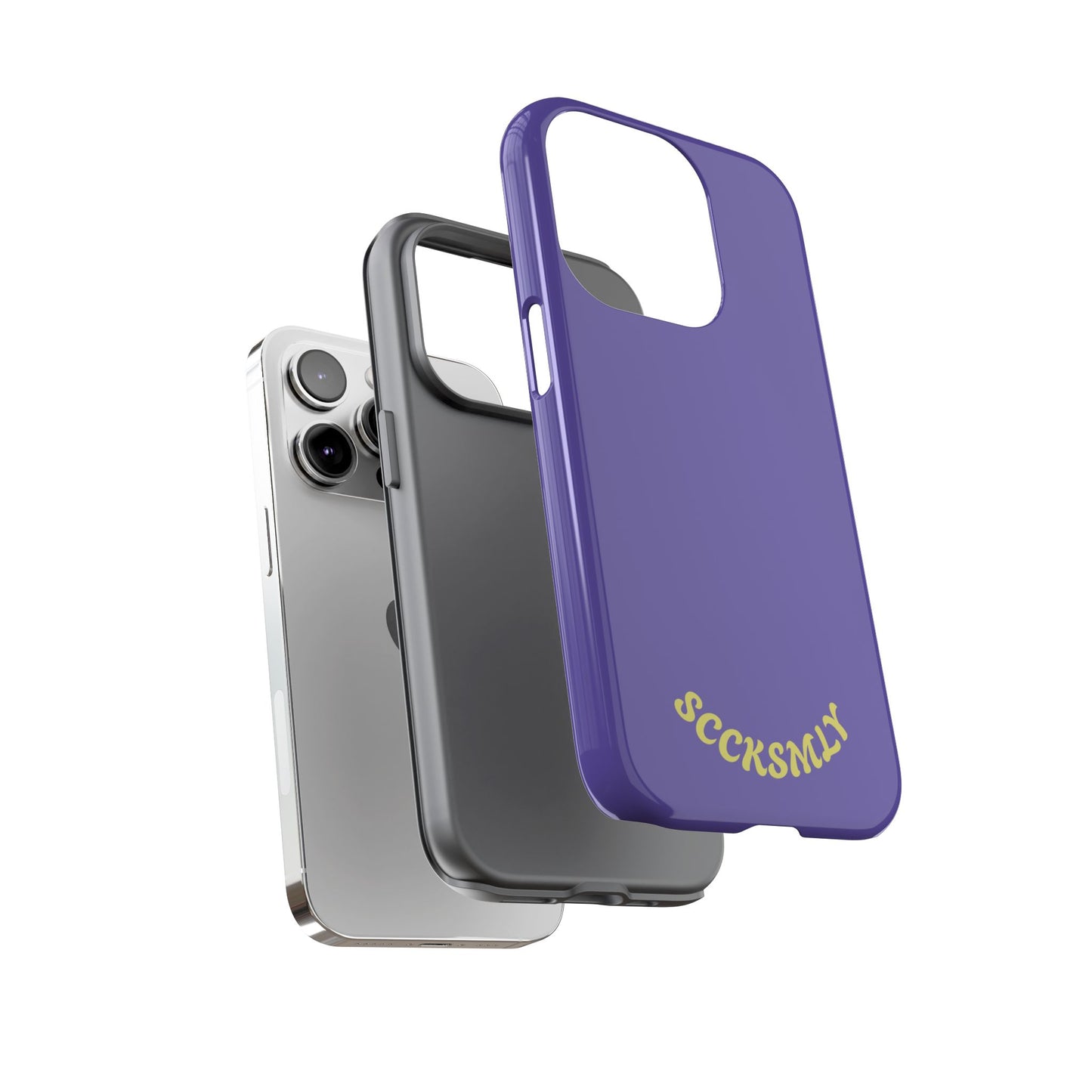 SOLID Dreamy Dusk Purple Tough Case for Apple