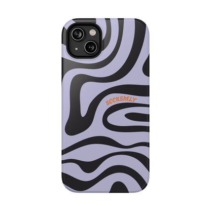 Purple Swirl Phone Case for Apple